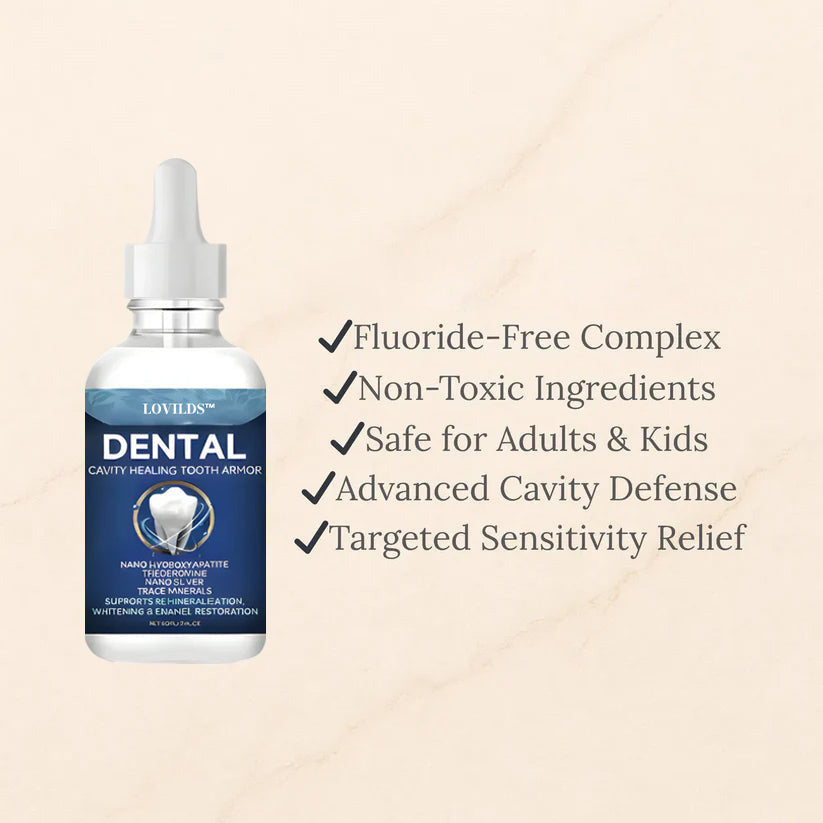 LOVILDS™ Advanced Enamel Repair & Whitening Kit (Includes Free LED Mirror)